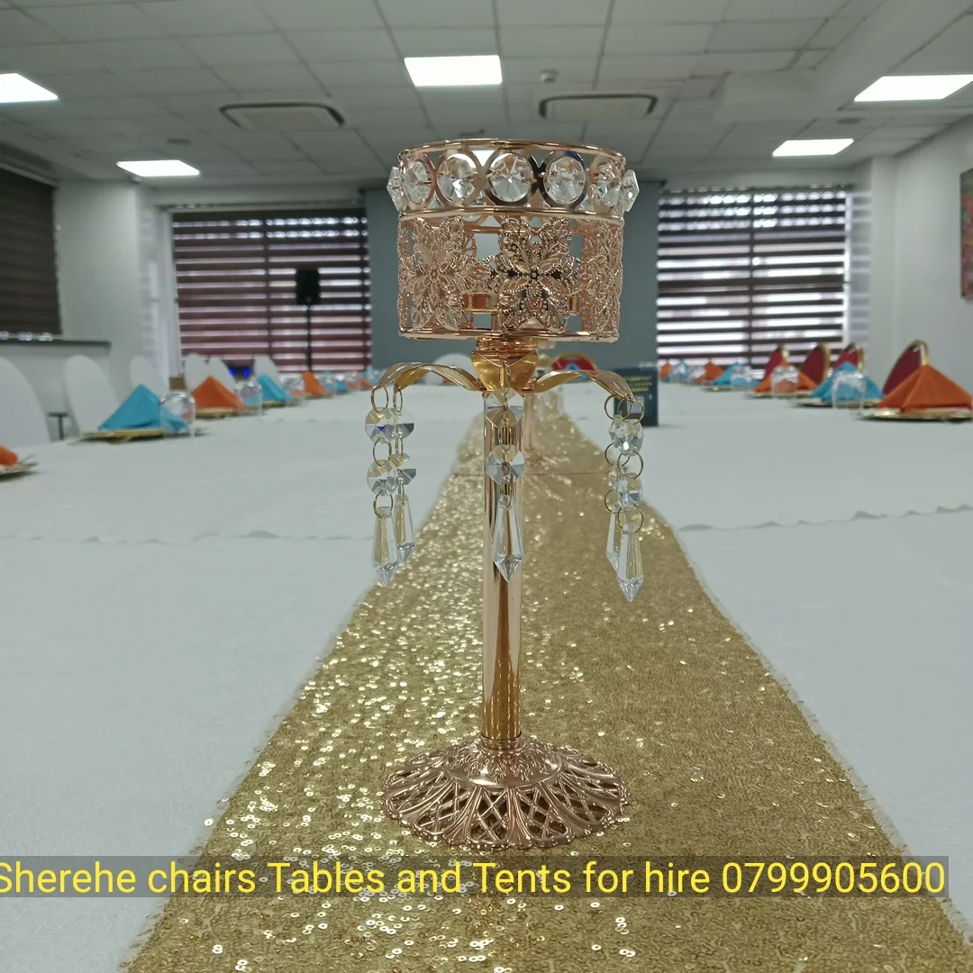 Gold Table Runners